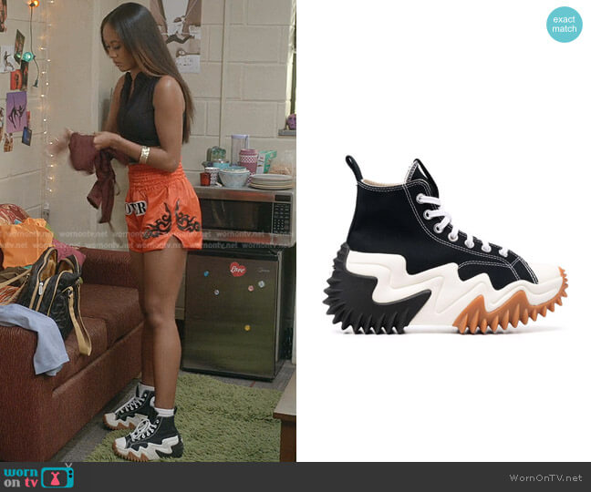 Converse Run Star Motion Hi Sneaker worn by Keisha (Netta Walker) on All American Homecoming