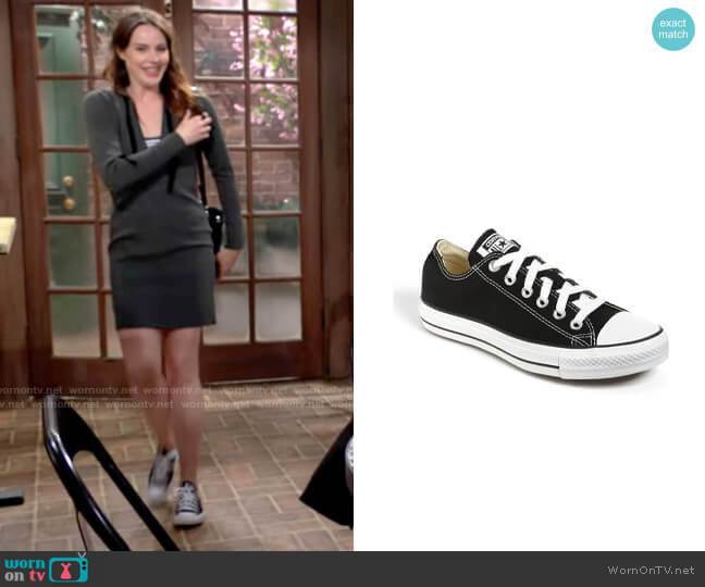 Converse Chuck Taylor® All Star® Low Top Sneaker worn by Tessa Porter (Cait Fairbanks) on The Young and the Restless
