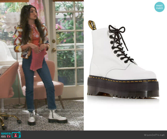 Dr Martens 1460 Pascal Max Platform Combat Boots