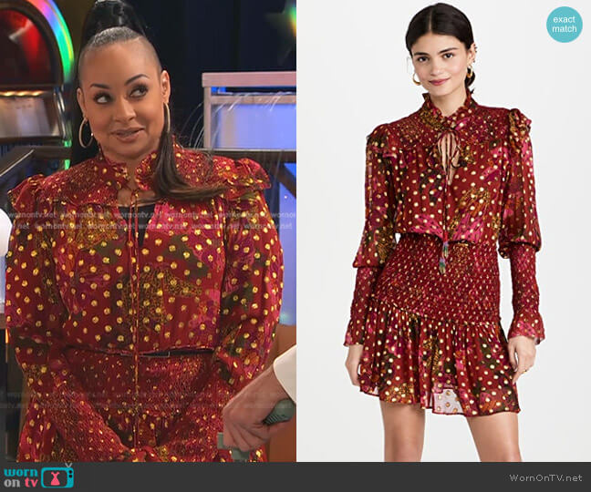 Farm Rio Banana Flowers Mini Dress worn by Raven Baxter (Raven-Symoné) on Ravens Home