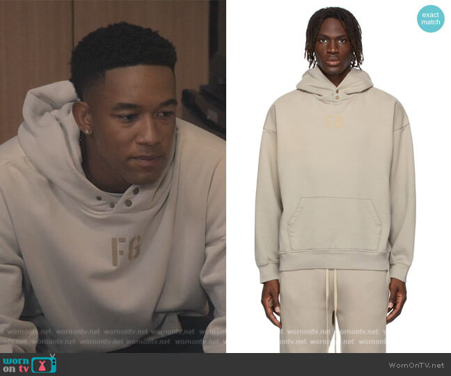 Fear of God FG Hoodie worn by Damon (Peyton Alex Smith) on All American Homecoming