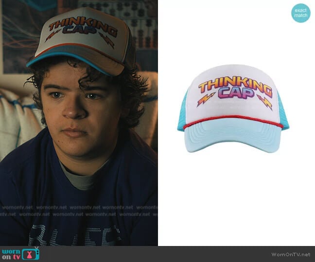 Funko Stranger Things Hat worn by Dustin (Gaten Matarazzo) on Stranger Things
