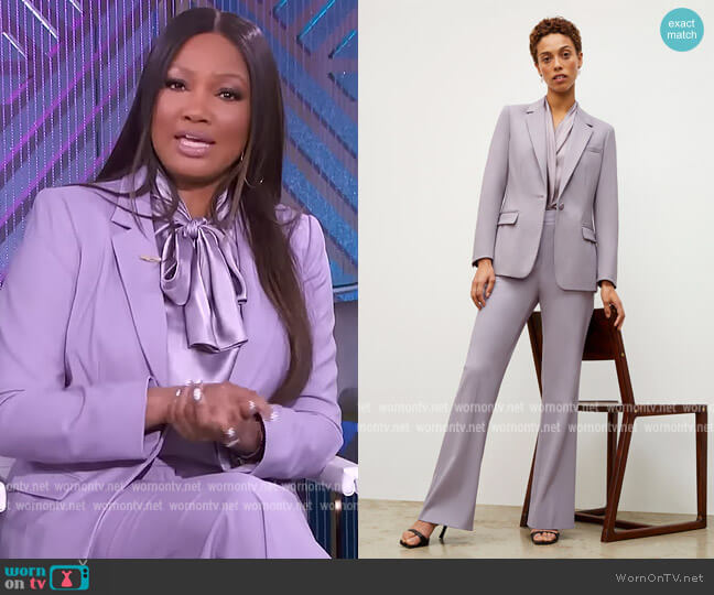 M.M. Lafleur The Darcy Top worn by Garcelle Beauvais on The Real
