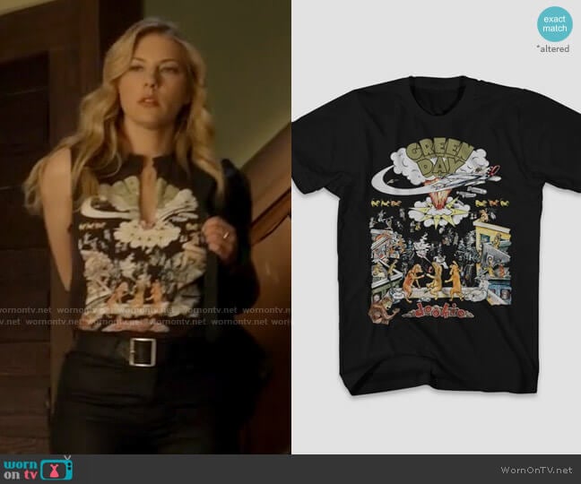 Green Day Dookie Tshirt worn by Jenny Hoyt (Katheryn Winnick) on Big Sky