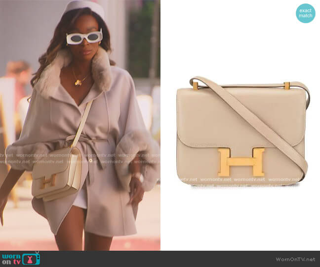 Hermes Constance Shoulder Bag worn by Chelsea Lazkani on Selling Sunset