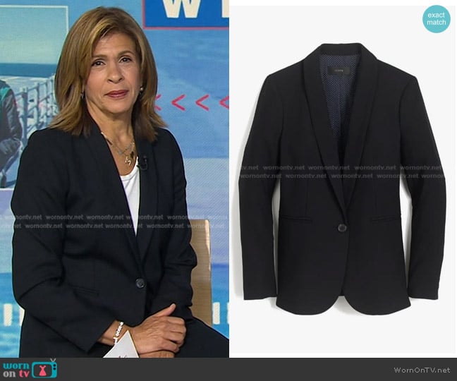 J. Crew Parke Blazer worn by Hoda Kotb on Today