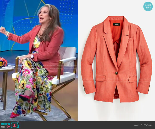 J. Crew Willa Blazer in Faded Spice