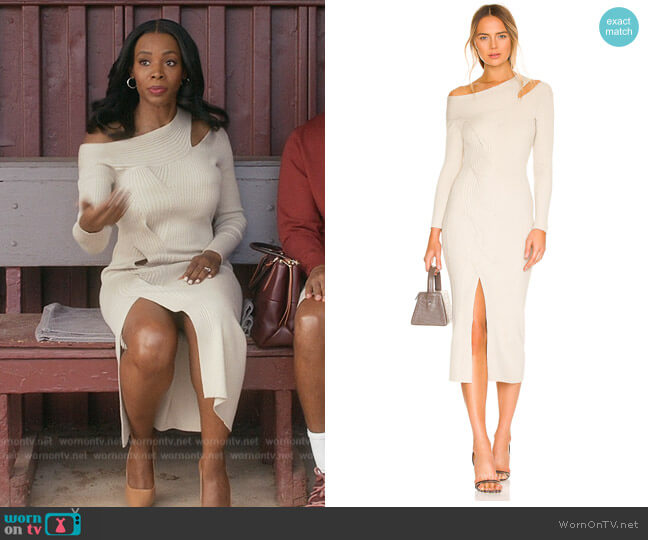 Jonathan Simkhai Camille Off Shoulder Dress