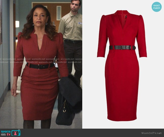 Karen Millen Forever Dress worn by Catherine Avery (Debbie Allen) on Greys Anatomy