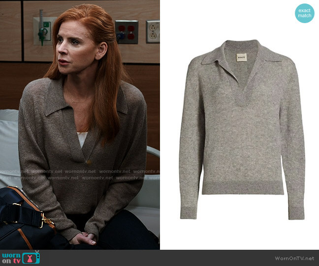 Khaite Jo Sweater worn by Pamela Blake (Sarah Rafferty) on Chicago Med