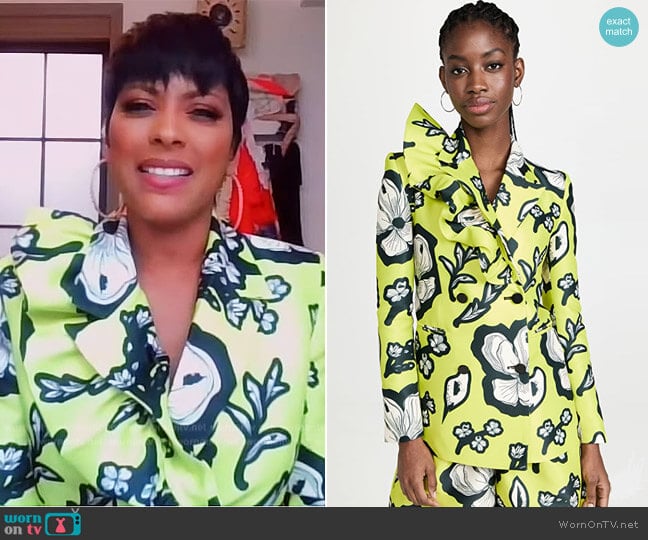 Kimberly Goldson Flo Jacket worn by Tamron Hall on Tamron Hall Show