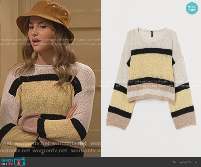 H&M Knit Sweater worn by Lex (Jules LeBlanc) on Side Hustle