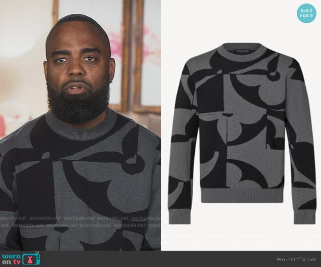 Louis Vuitton Monogram Flower Crewneck