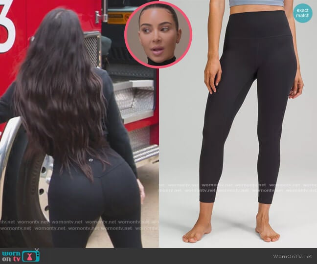 Lululemon Align High Rise Leggings worn by Kim Kardashian (Kim Kardashian) on The Kardashians