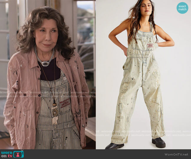 Magnolia Pearl Magnolia Pearl Overalls worn by Grace (Jane Fonda) on Grace and Frankie