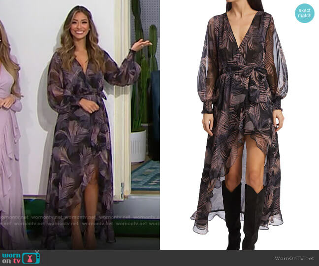 Misa Los Angeles Rocky Dress worn by Manuela Arbeláez on The Price is Right