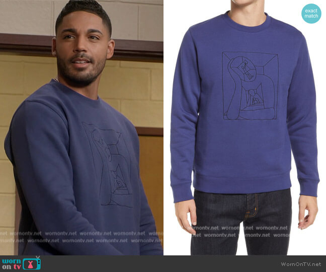 Norse Projects Boredom logo sweatshirt
