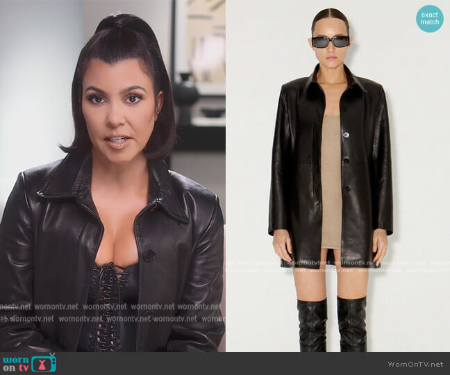 Nour Hammour Julia Black worn by Kourtney Kardashian (Kourtney Kardashian) on The Kardashians