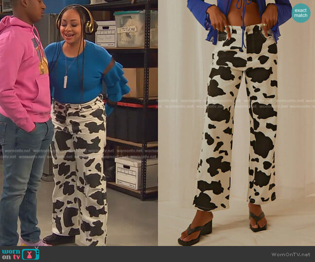 Peppermayo Kendall Pants worn by Raven Baxter (Raven-Symoné) on Ravens Home