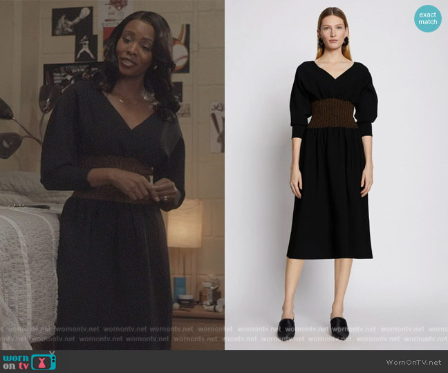 Proenza Schouler Matte Viscose Knit Dress