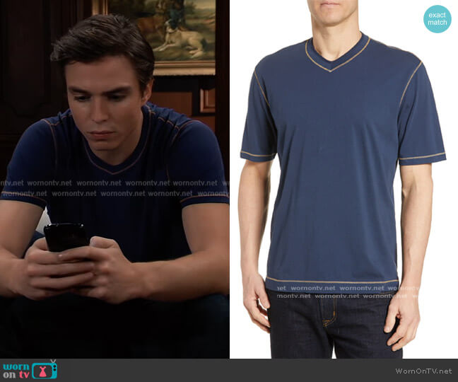 Robert Graham Maxfield V-Neck Tee