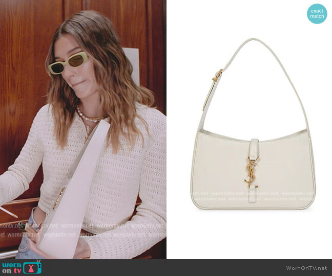 Saint Laurent Leather Hobo Bag