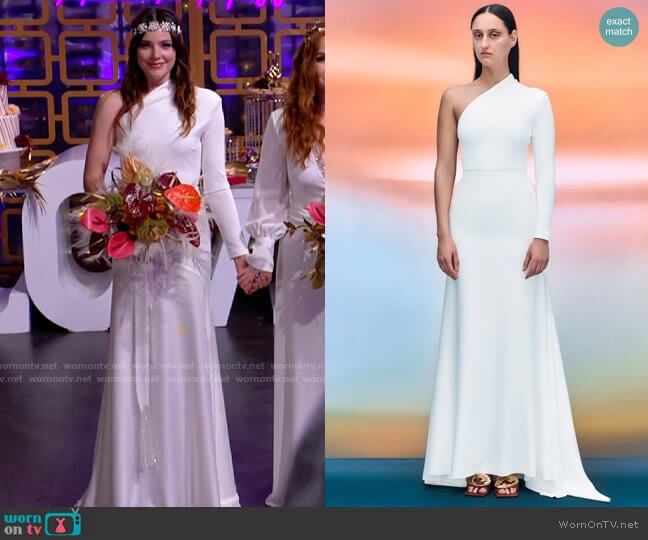 Solace London The Sarr Maxi Dress worn by Tessa Porter (Cait Fairbanks) on The Young and the Restless