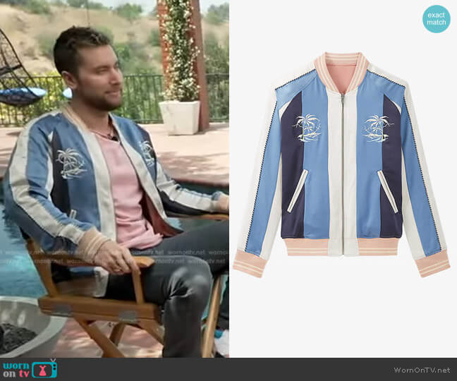 The Kooples Reversible Embroidered Jacket