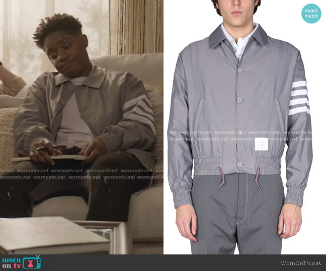 Thom Browne Blouson Jacket worn by Tamia Cooper (Bre Z) on All American