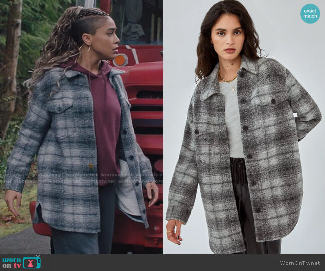 Wilfred Free The Ganna Shirt Jacket worn by Mikaela Danso (Lucy Barrett) on Charmed