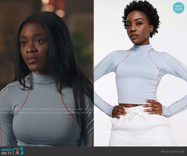 ASOS 4504 Fleece back Outdoor Top worn by Calliope Burns (Imani Lewis) on First Kill