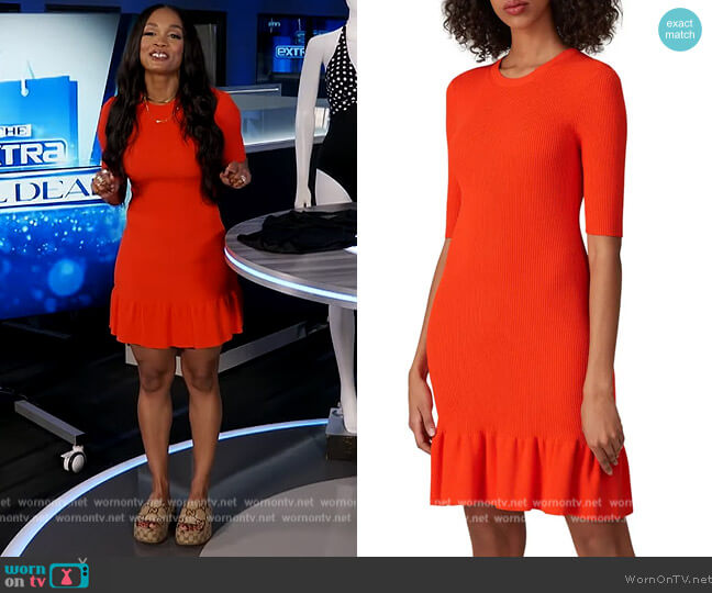 A.L.C. Vance Dress worn by Rachel Lindsay on Extra