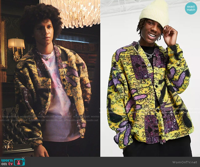 Asos Oversized Cardigan worn by Lino (Donovin Miller) on Tom Swift