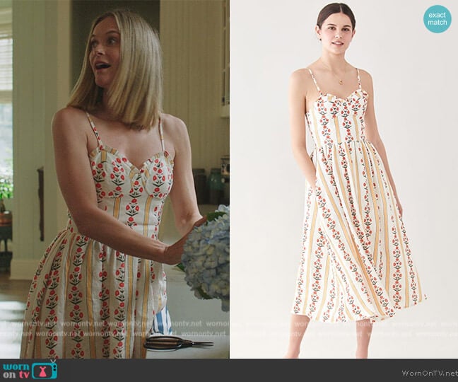 Agua by Agua Bendita Acacia Carmina Dress worn by Susannah Fisher (Rachel Blanchard) on The Summer I Turned Pretty