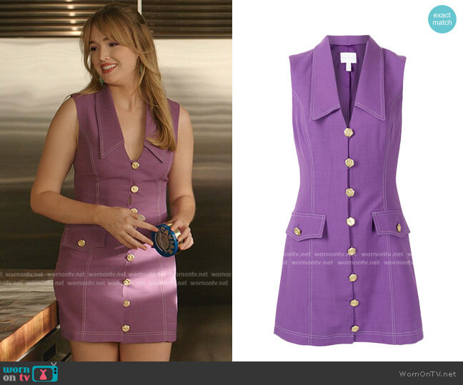 Alice McCall Sweet Valentina Dress worn by Kirby Anders (Maddison Brown) on Dynasty