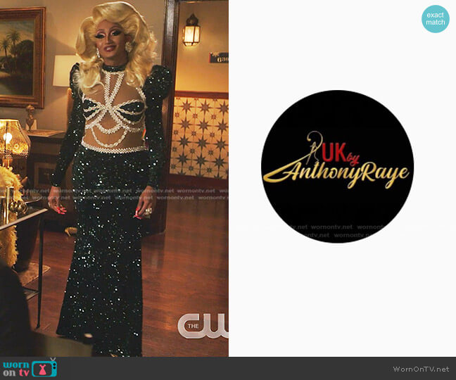 costume designer Anthony Raye Custom designed