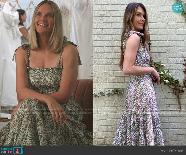 Anna Cate Cali Maxi Dress worn by Susannah Fisher (Rachel Blanchard) on The Summer I Turned Pretty