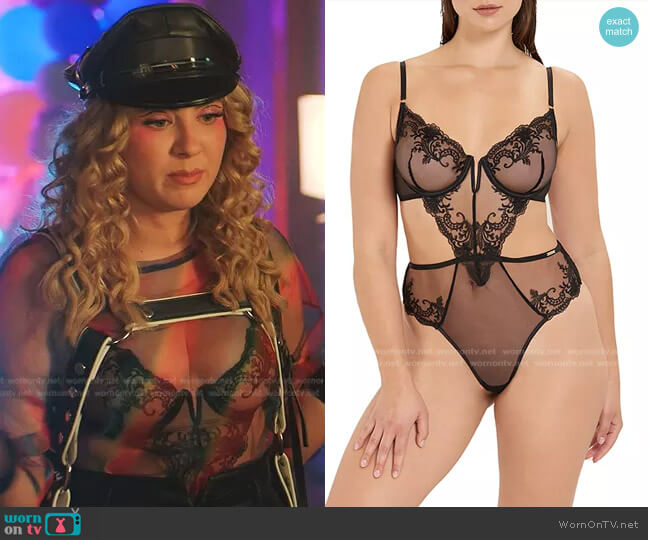 Bluebella Marseille Underwire Bodysuit worn by Amanda Carrington (Eliza Bennett) on Dynasty