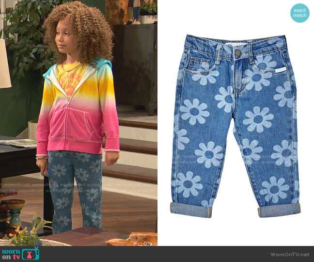 Cotton On India Slouch Jeans worn by Alice Baxter (Mykal-Michelle Harris) on Ravens Home