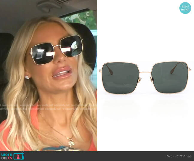 Christian Dior Square Sunglasses worn by Dorit Kemsley on The Real Housewives of Beverly Hills