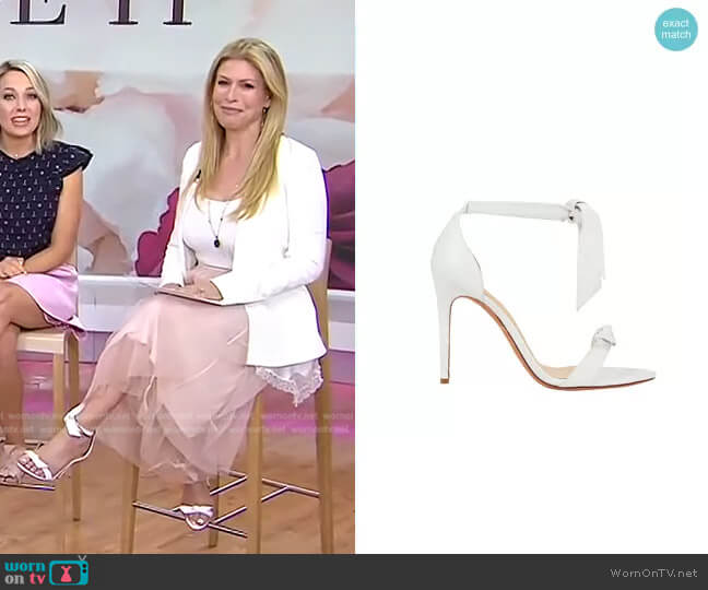 Alexandre Birman Clarita Leather Sandals worn by Jill Martin on Today