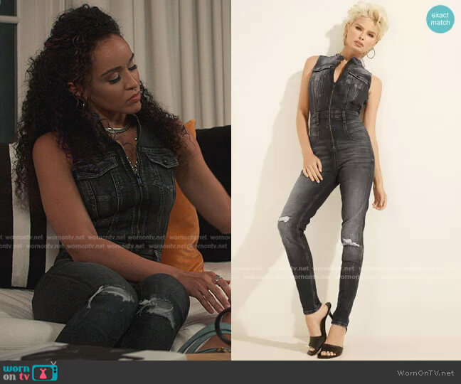 Guess Eco Avril Denim Jumpsuit