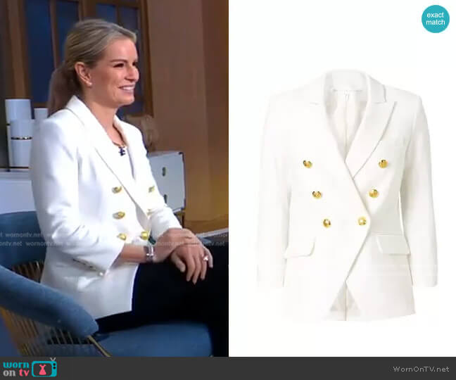 Veronica Beard Empire Blazer worn by Dr. Jennifer Ashton on Good Morning America