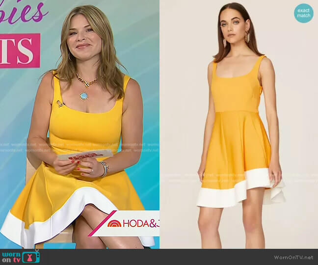 Esteban Cortazar Collective Flamenco Dress worn by Jenna Bush Hager on Today