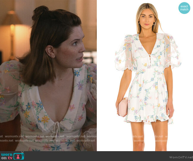 For Love & Lemons Majorie Mini Dress