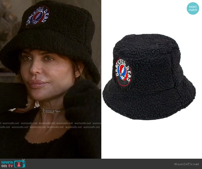 Grateful Dead Bucket Hat worn by Lisa Rinna on The Real Housewives of Beverly Hills