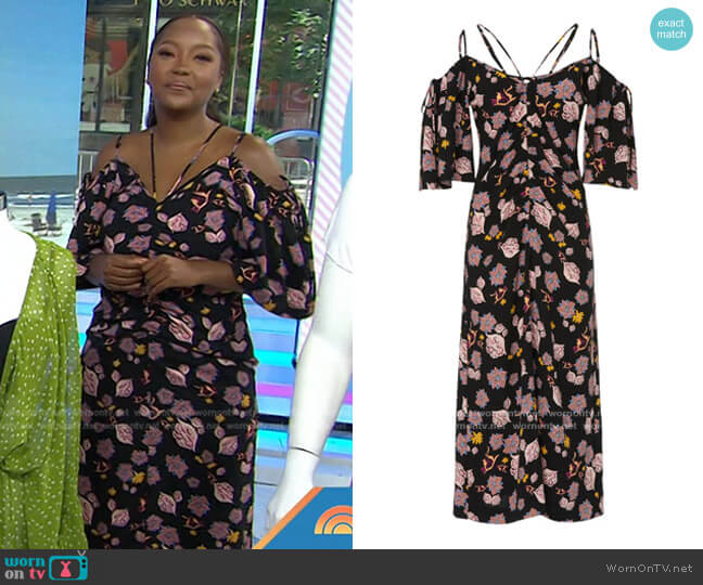 Hofmann Copenhagen Sasha Dress worn by Makho Ndlovu on Today