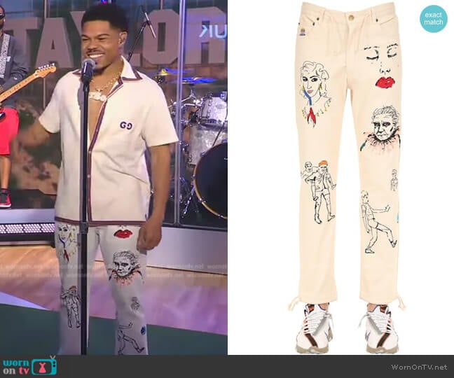 Kidsuper Studios Artwork Cotton Pants