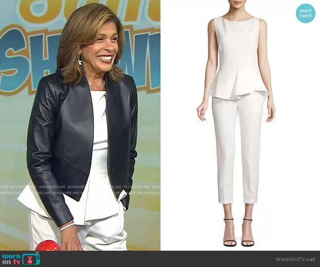 Black Halo Kasia Jumpsuit worn by Hoda Kotb on Today
