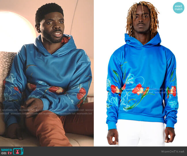 Kehinde Wiley Shoe Salesman Hoodie worn by Tom Swift (Tian Richards) on Tom Swift